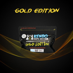 Kendo Gold Edition - Vape Cotton Pamuk - Orijinal (Doğrulama Kodlu)